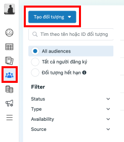 target đối tương facebook ads tạo đối tượng tương tự