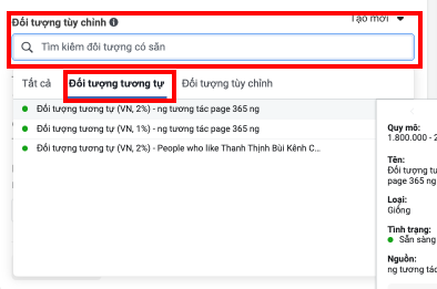 đối tượng tương tự