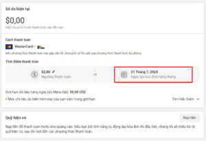 Ngày lập hóa đơn hàng tháng