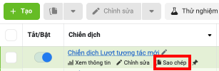 sao chép chiến dịch