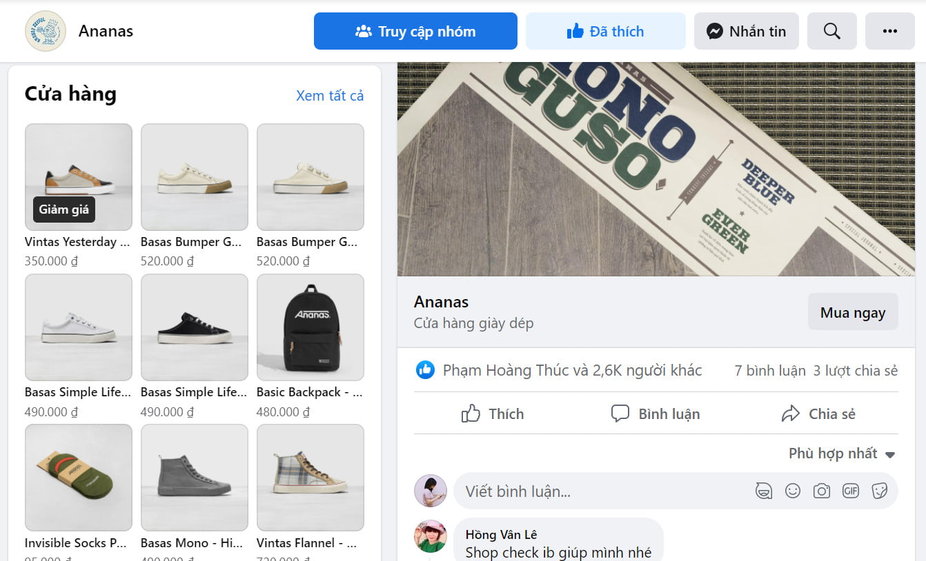 Bán hàng trên Facebook hay Shopee?