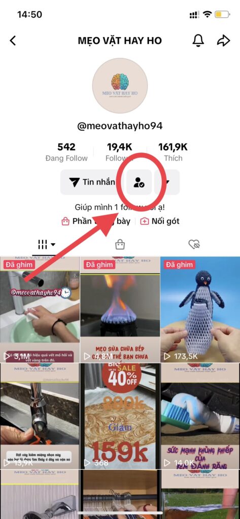 Cách xóa follow trên tiktok