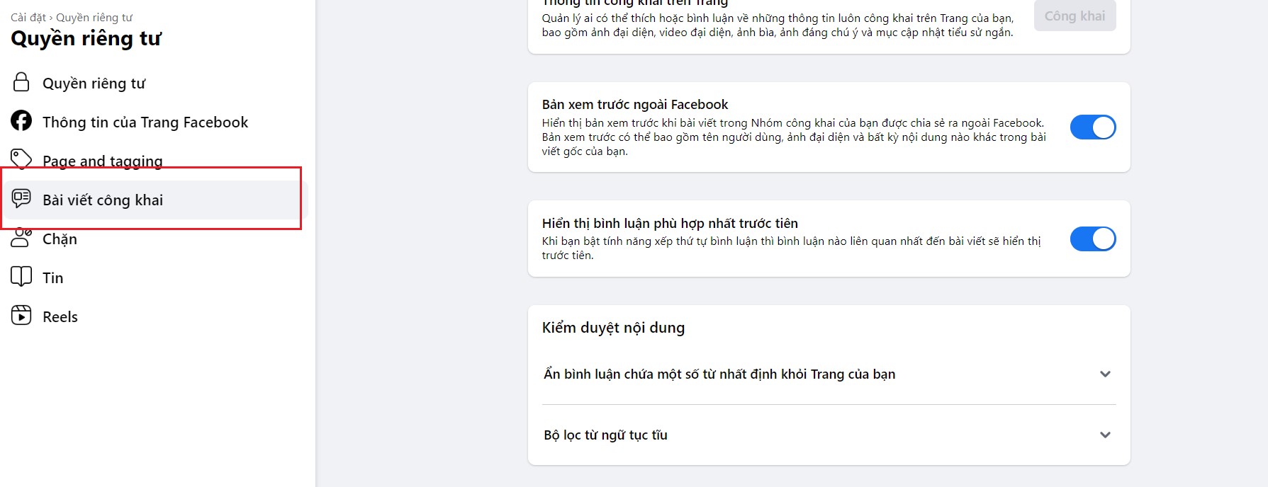 cach-an-binh-luan-tren-fanpage-facebook-de-dang-2024