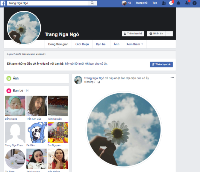 Ví dụ thường thấy của clone là avatar hoặc ảnh bìa không rõ người cụ thể