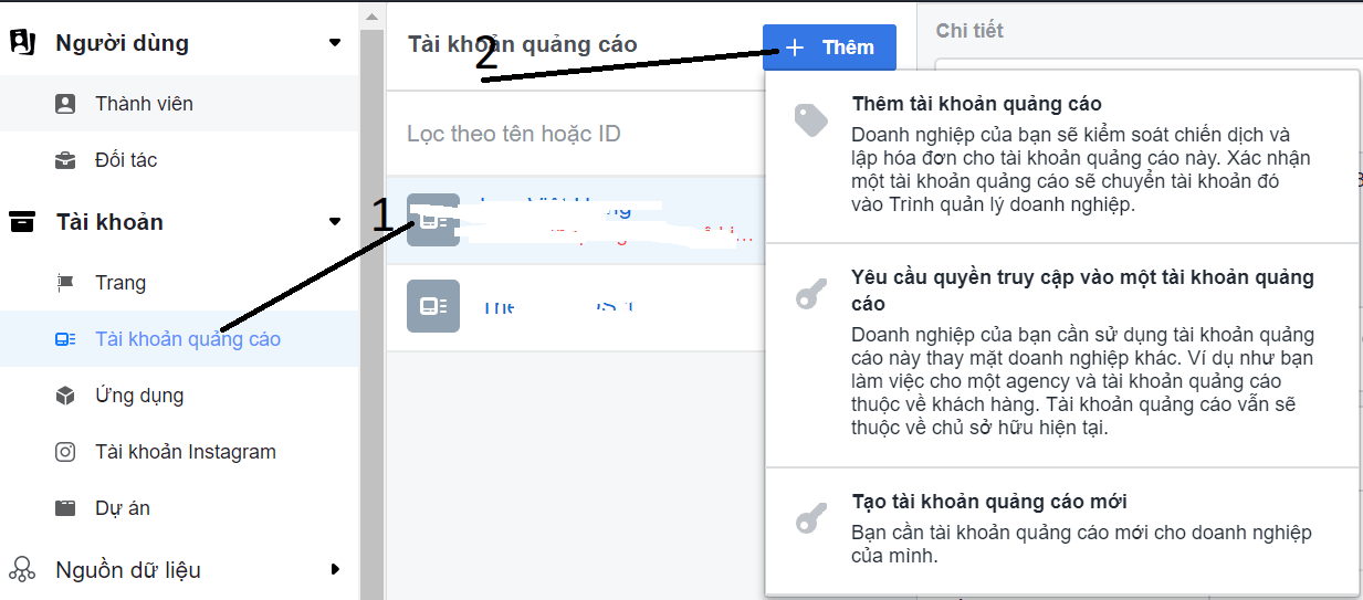 Tài khoản quảng cáo doanh nghiệp là gì?