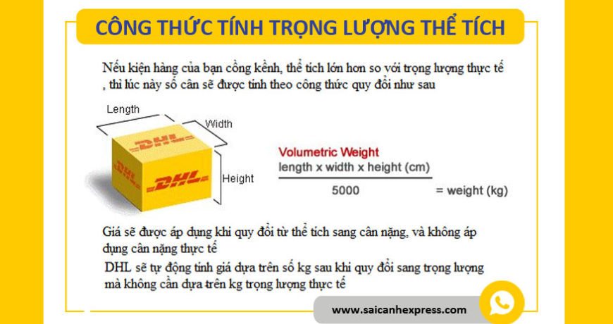 Tính trọng lượng hàng hóa để quy đổi ra phí vận chuyển