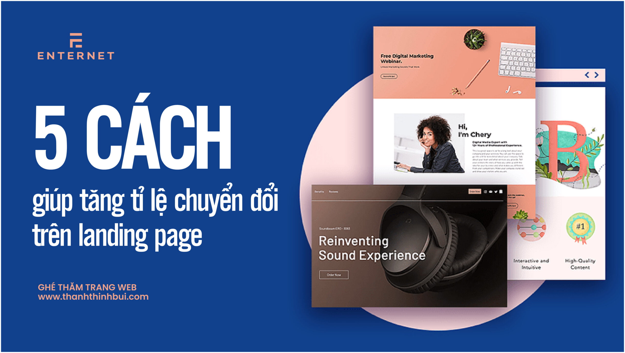 5 cách giúp tăng tỉ lệ chuyển đổi trên landing page