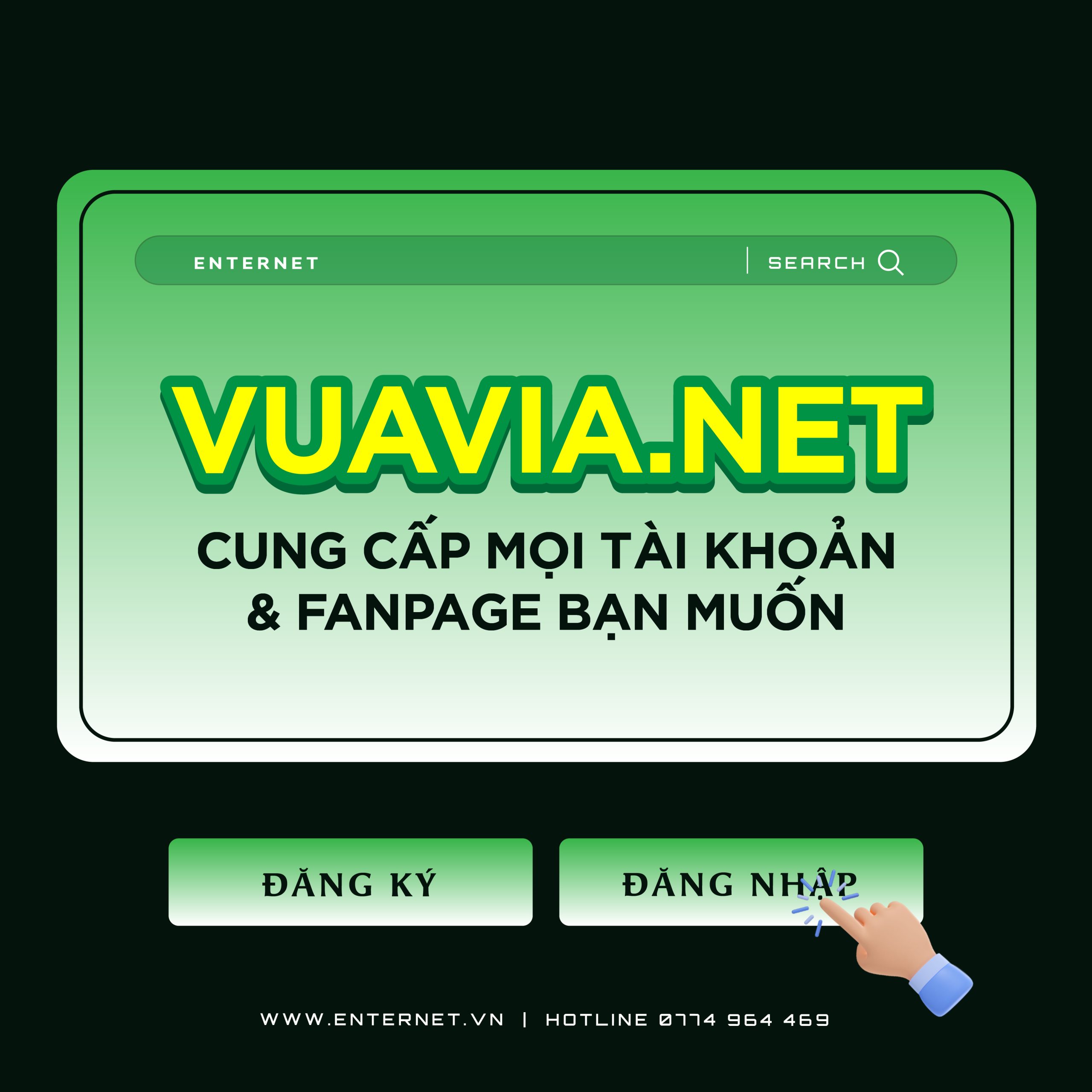 mua fanpgae tích xanh tại vuavia.net