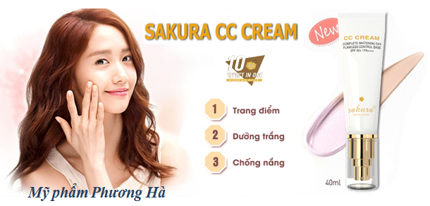 Công ty Phương Hà là một trong những nhà phân phối chính thức của thương hiệu mỹ phẩm Nhật Bản Sakura
