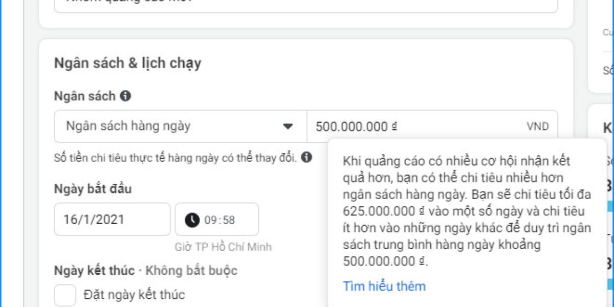 BM có limit