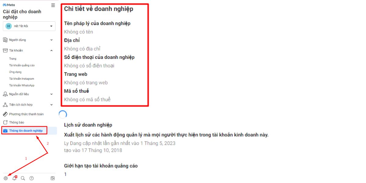Cách kiểm tra BM kháng đã xác minh doanh nghiệp