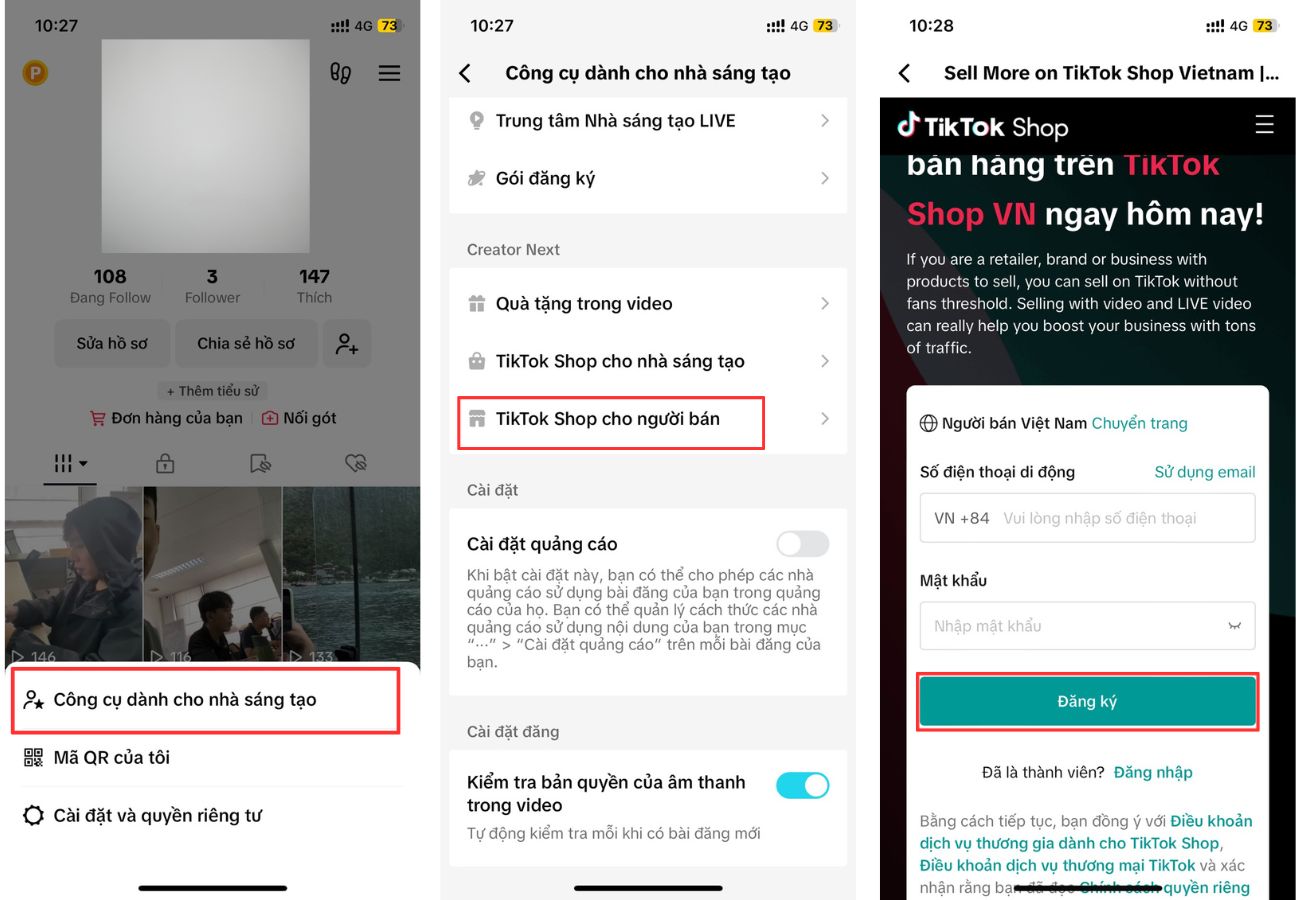 cách mở live tiktok khi chưa đủ follow 