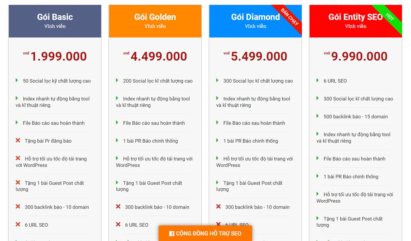 Dịch vụ backlink Entity
