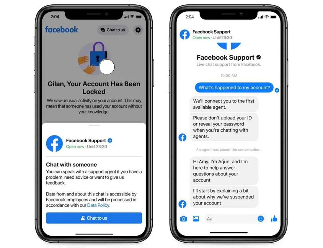 nhờ support hỗ trợ fanpage bị hủy đăng