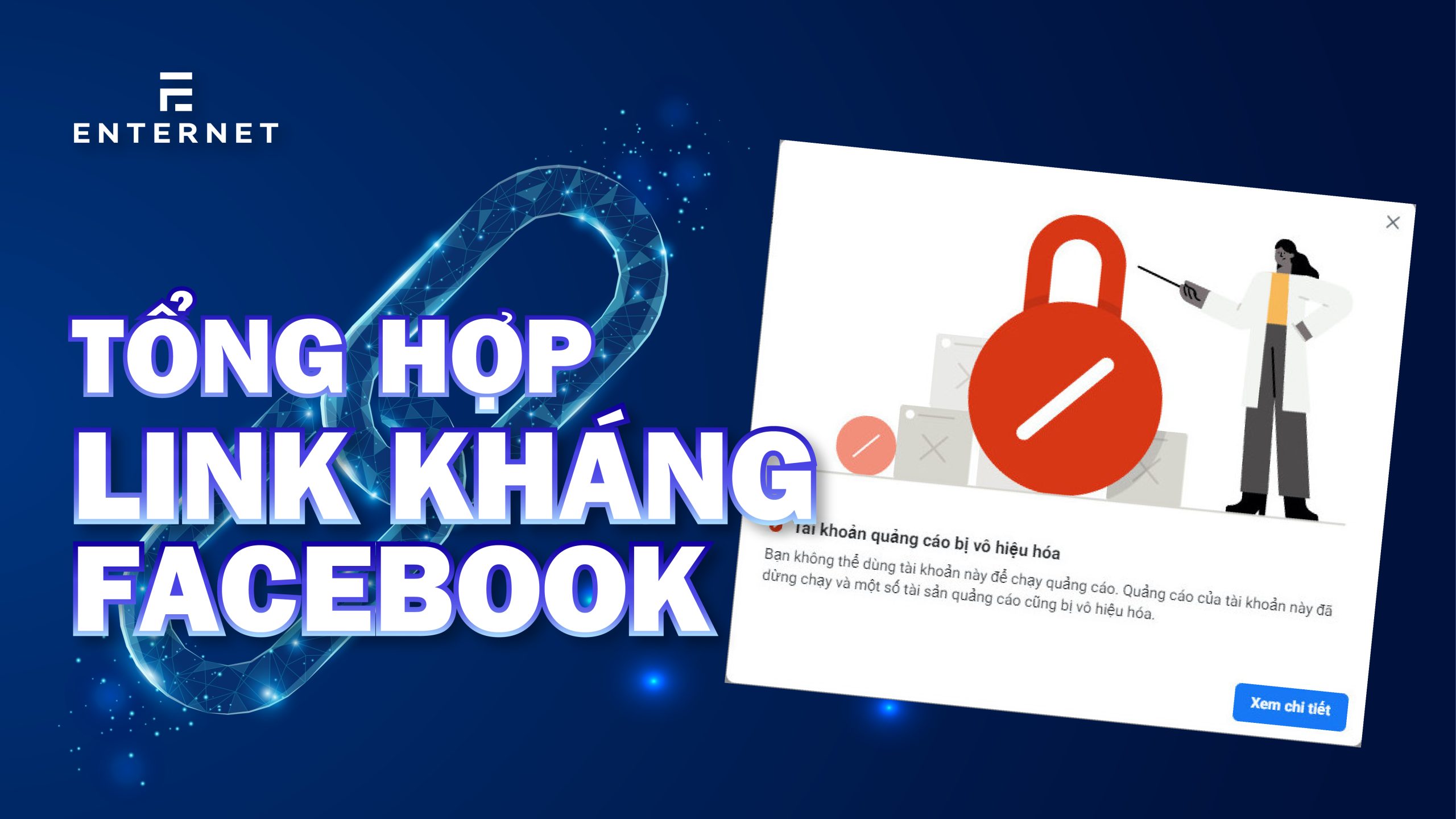 Tổng hợp link kháng tài khoản Facebook