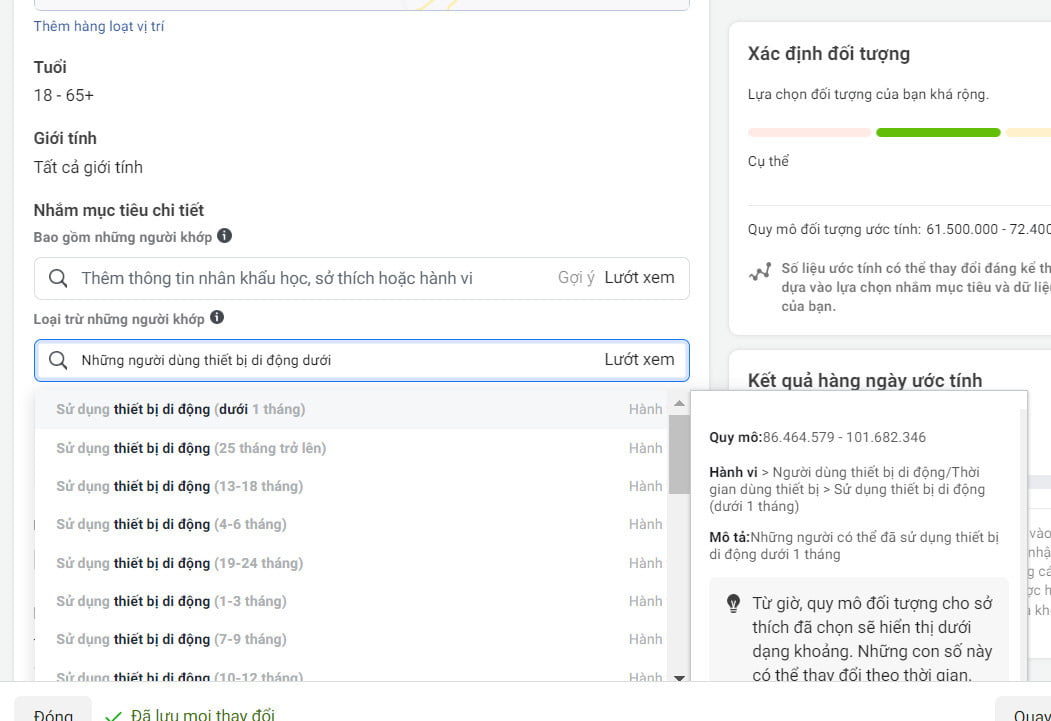 Loại trù nick ảo khi quảng cáo Facebook