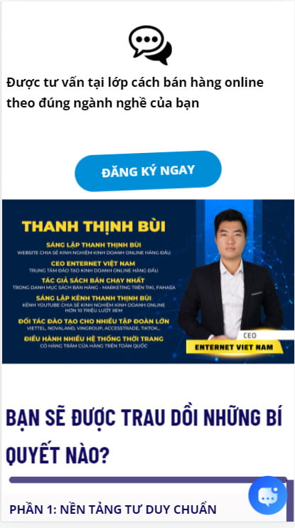 Tạo nội dung landing page thu hút khách hàng