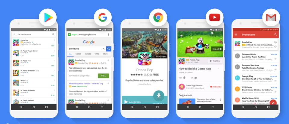 Hình thức quảng cáo Google ứng dụng toàn cầu
