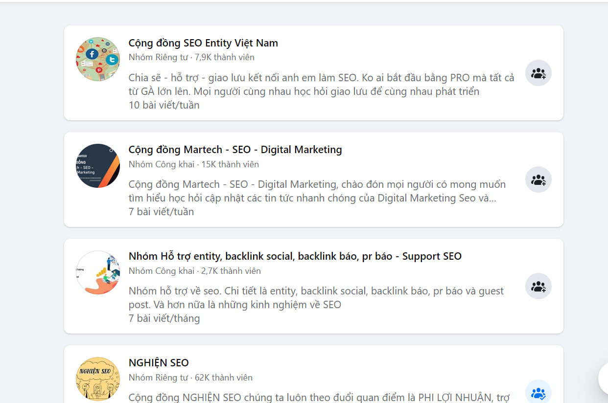 Độ phổ biến của Entity SEo