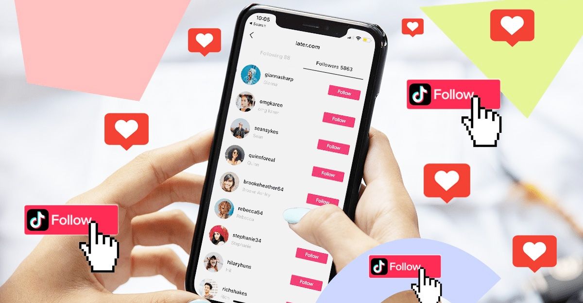 Tiktok không follow được 