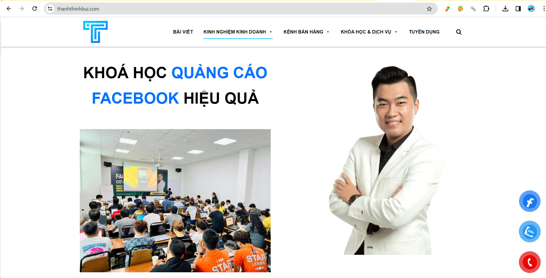 Website thanhthinhbui.com