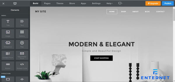 Thiết kế web với Weebly