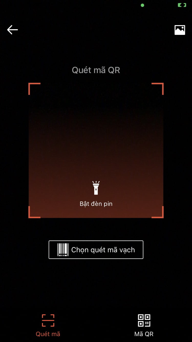 Quét mã QR thanh toán ví Shopee Pay