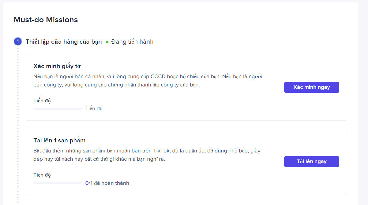 Chuẩn bị quản lý shop bán trên Tik Tok Shop