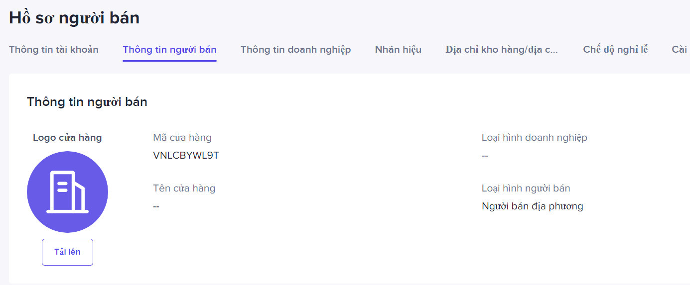Hoàn thành hồ sơ người bán trên Tik Tok Shop