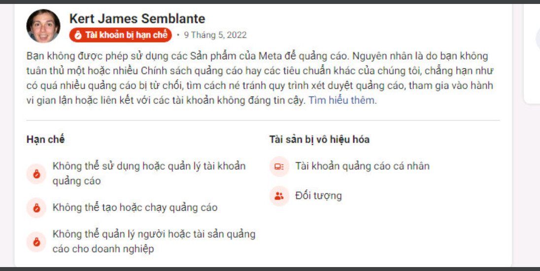 Via 902 bị hạn chế