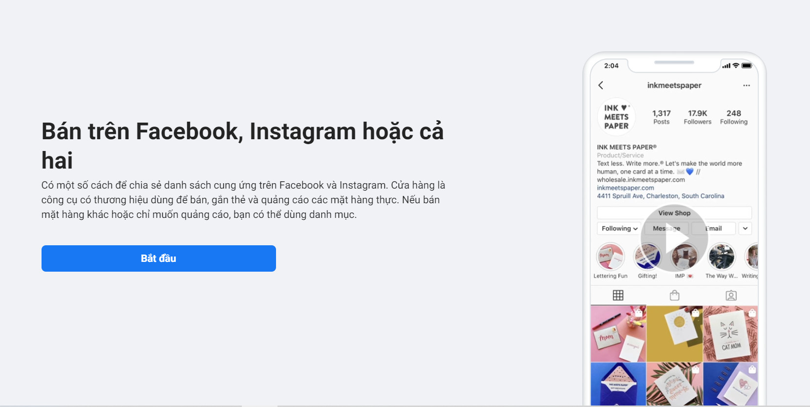 Tạo danh mục sản phẩm chạy quảng cáo Dynamic Ads