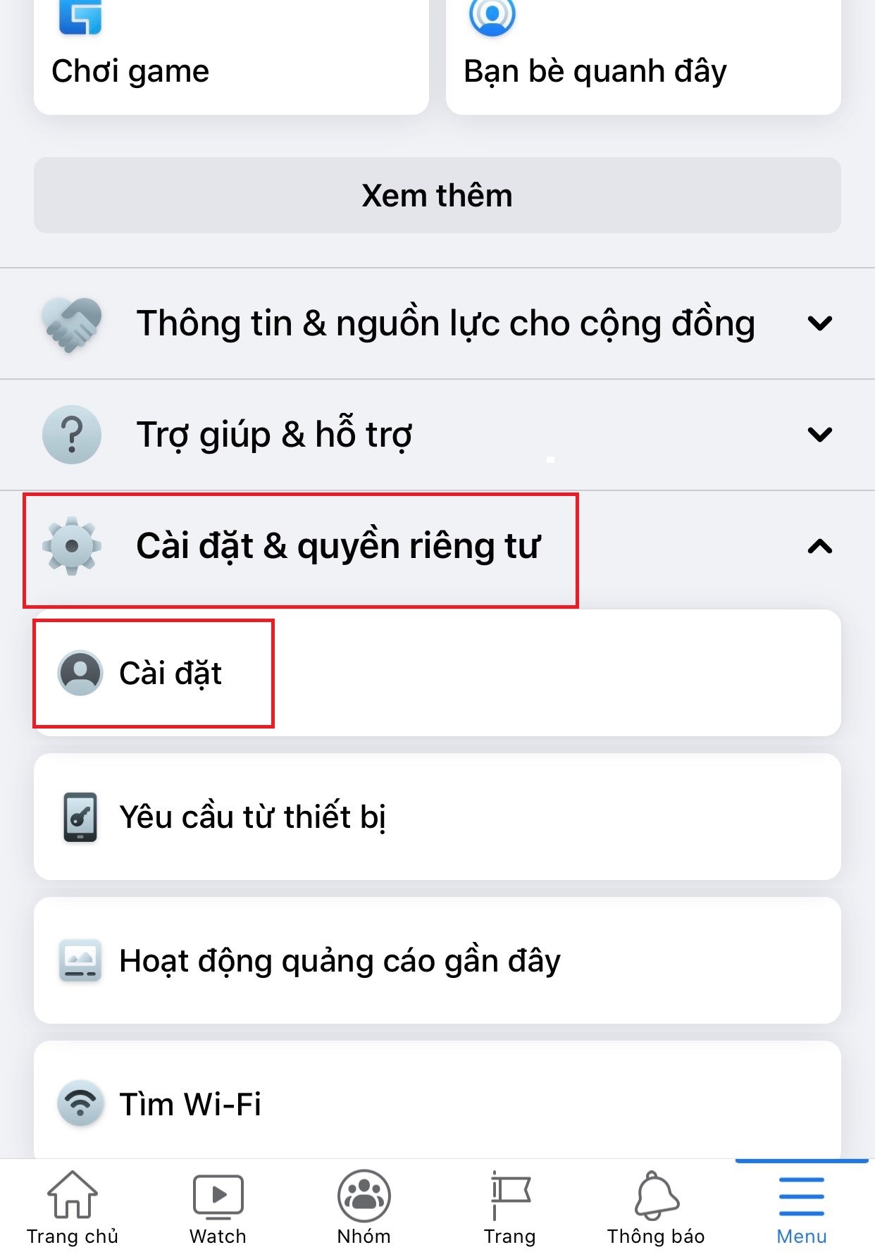 Bước 1