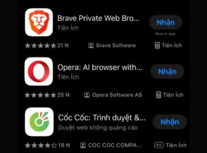 Trình duyệt chặn quảng cáo Facebook