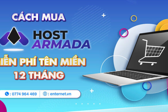 Cách mua HostArmada miễn phí tên miền 12 tháng